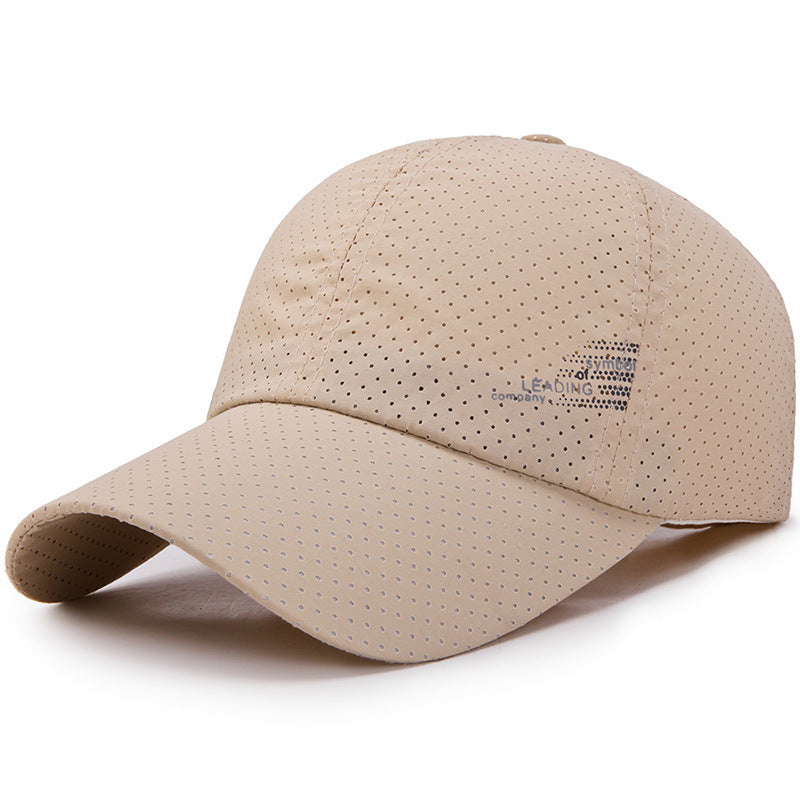 Wholesale Thin sun-visor cap outdoor quick-drying cap breathable mesh baseball cap